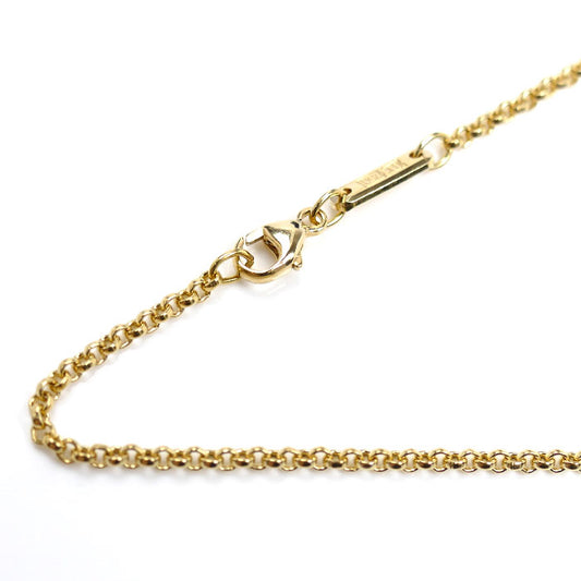 Chopard ショパール K18YG イエローゴールド ネックレス 小豆 7.7g 42cm レディース【中古】
