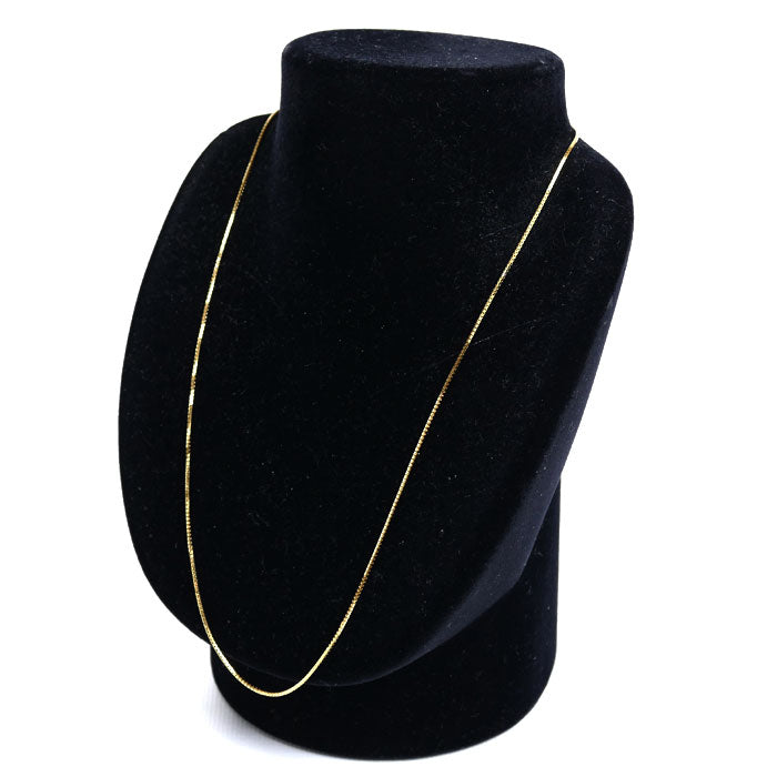 K18YG イエローゴールド ネックレス ベネチアン 4.9g ～50cm フリーチェーン レディース【中古】