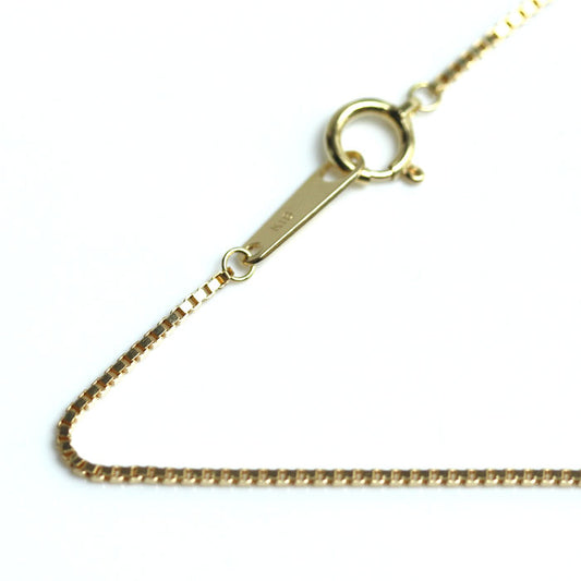 K18YG イエローゴールド ネックレス ベネチアン 3.6g 45cm レディース【中古】