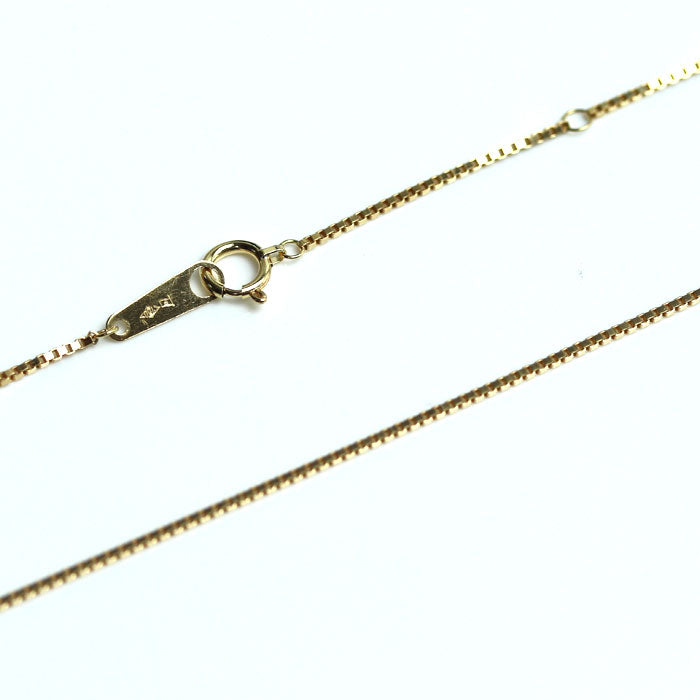 K18YG イエローゴールド ネックレス ベネチアン 3.6g 45cm レディース【中古】