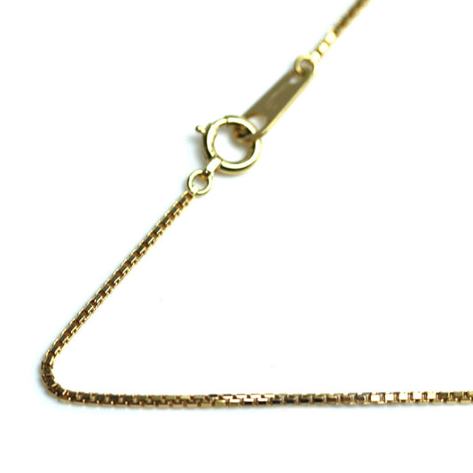 K18YG イエローゴールド ネックレス ベネチアン 3.1g 40cm レディース【中古】
