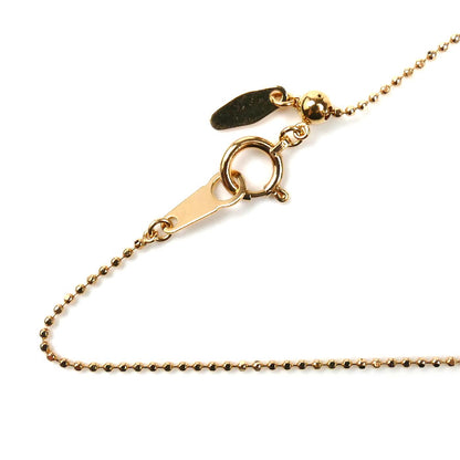 K18PG ピンクゴールド ネックレス ボール 2.2g ~45cm レディース【中古】