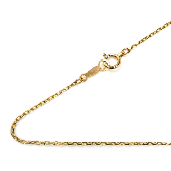 MIKIMOTO ミキモト K18YG イエローゴールド ネックレス 小豆 1.7g 40cm レディース【中古】