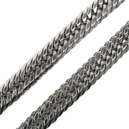 Pt850プラチナ ブレスレット 喜平12面トリプルカット 21.6g 20.0cm メンズ【中古】