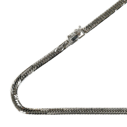 Pt850プラチナ ネックレス 喜平8面トリプルカット 30.4g 50cm メンズ【中古】