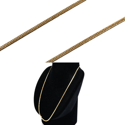 K18YG イエローゴールド ネックレス 喜平6面Wカット 10.2g 50cm ユニセックス【中古】