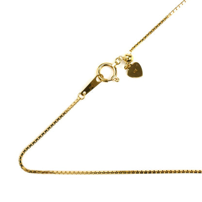 K18YG イエローゴールド ネックレス ベネチアン 3.3g ～45cm フリーチェーン レディース【中古】