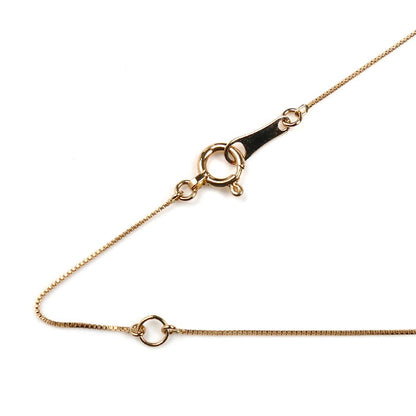 K18PG ピンクゴールド ネックレス ベネチアン 0.9g 40cm レディース【中古】