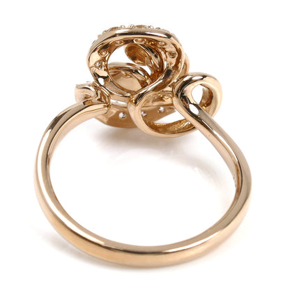 Vendome Aoyama ヴァンドーム青山 K18PG ピンクゴールド リング・指輪 ダイヤモンド0.27ct 11号 4.3g レディース【中古】