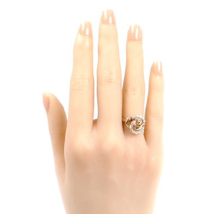 Vendome Aoyama ヴァンドーム青山 K18PG ピンクゴールド リング・指輪 ダイヤモンド0.27ct 11号 4.3g レディース【中古】