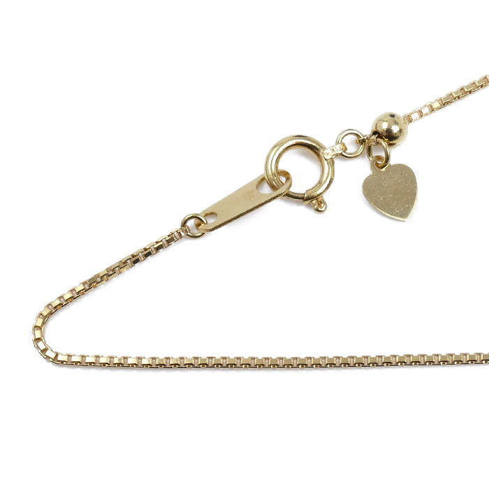 K18YG イエローゴールド ネックレス ベネチアン 4.0g ～50cm レディース【中古】