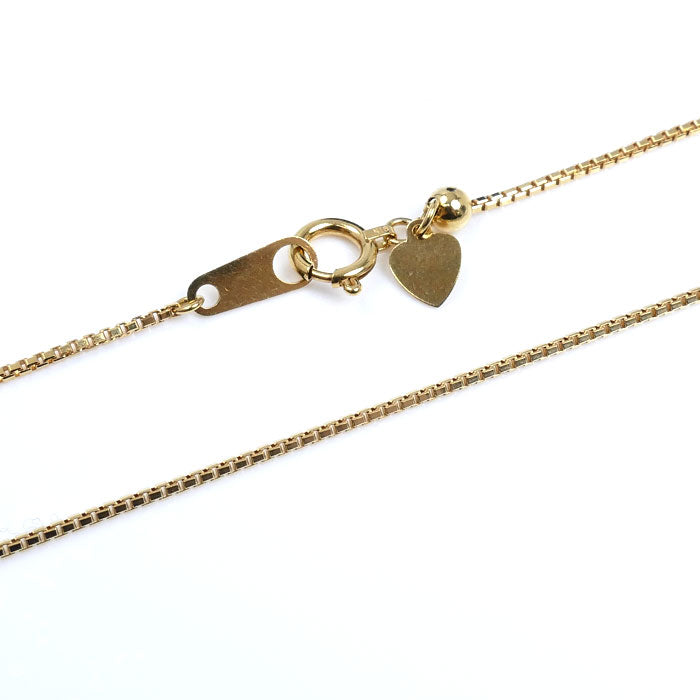 K18YG イエローゴールド ネックレス ベネチアン 4.0g ～50cm レディース【中古】