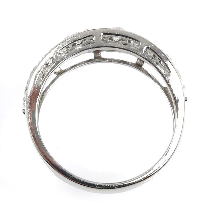 Pt900プラチナ リング・指輪 ダイヤモンド1.00ct 11号 3.8g レディース【中古】