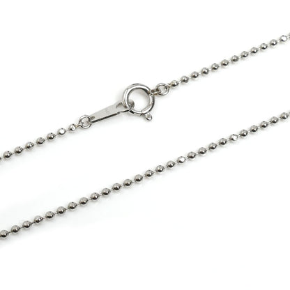 Pt850プラチナ ネックレス ボール 4.2g 40cm レディース【中古】
