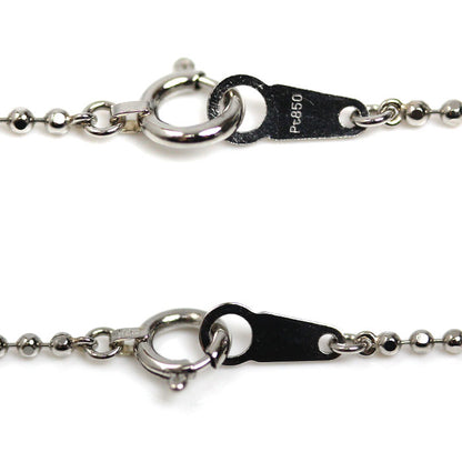 Pt850プラチナ ネックレス ボール 4.2g 40cm レディース【中古】