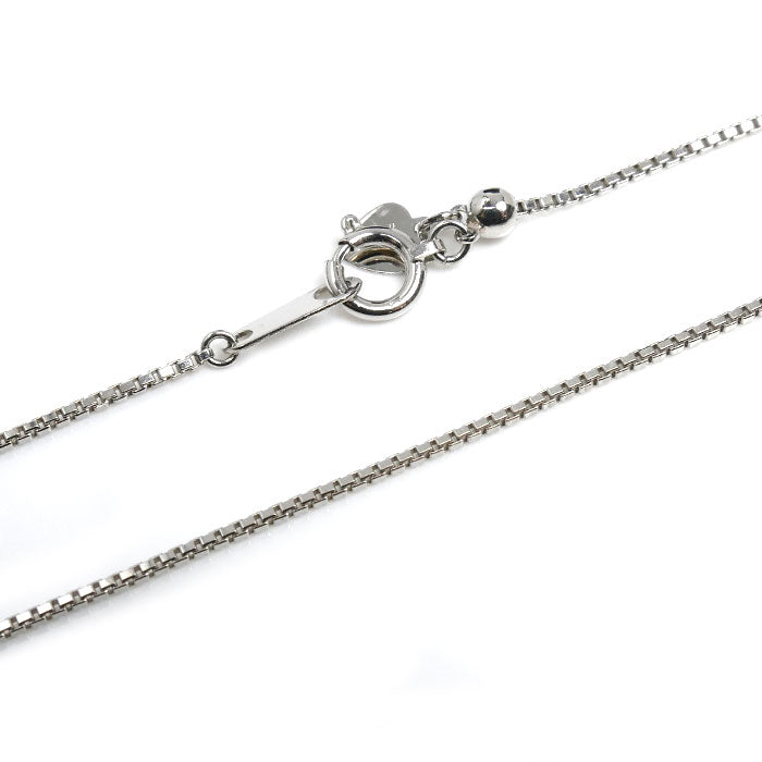 Pt850プラチナ ネックレス ベネチアン 4.5g ～45cm フリーチェーン レディース【中古】