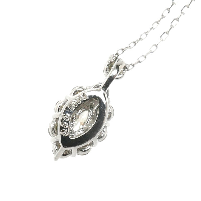 Pt900/850 ネックレス ダイヤモンド0.30ct 1.2g 40cm レディース【中古】