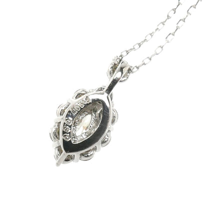 Pt900/850 ネックレス ダイヤモンド0.30ct 1.2g 40cm レディース【中古】