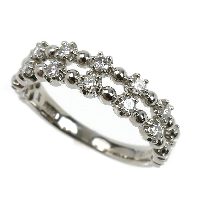 Vendome Aoyama ヴァンドーム青山 Pt950プラチナ リング・指輪 ダイヤモンド0.3ct 13号 4.3g レディース【中古】【美品】