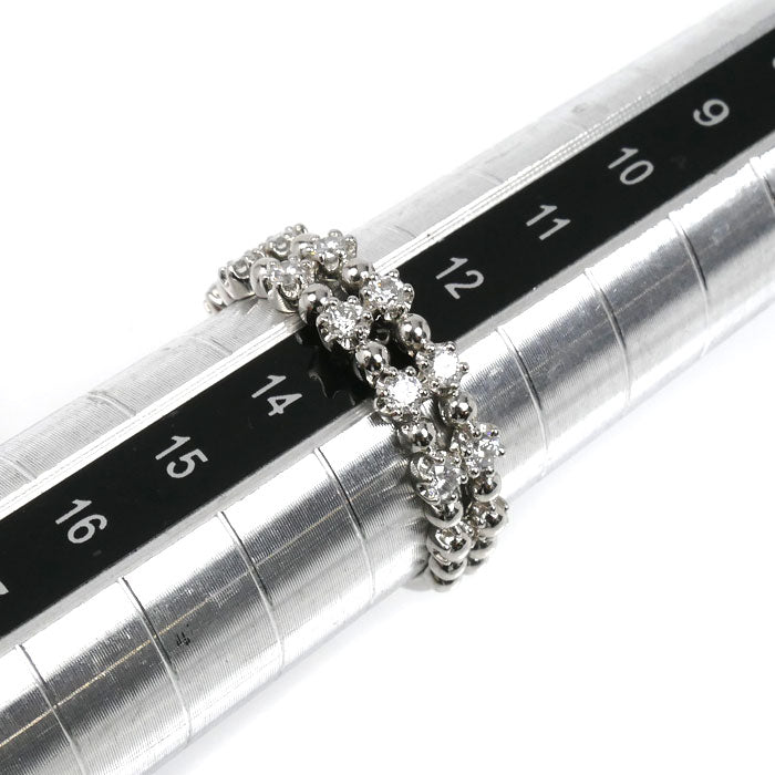 Vendome Aoyama ヴァンドーム青山 Pt950プラチナ リング・指輪 ダイヤモンド0.3ct 13号 4.3g レディース【中古】【美品】