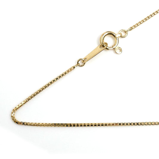 K18YG イエローゴールド ネックレス ベネチアン 2.2g 50cm レディース【中古】