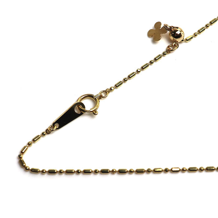 K18YG イエローゴールド ネックレス 3.7g ～50cm レディース【中古】