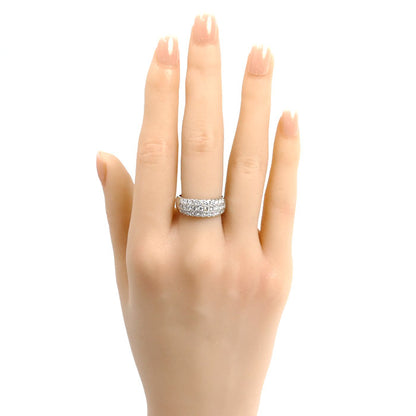 Pt900プラチナ リング・指輪 ダイヤモンド0.825ct 15号 6.9g レディース【中古】【美品】