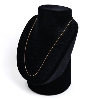 K18PG ピンクゴールド ネックレス ベネチアン 1.7g ～45cm フリーチェーン レディース【中古】