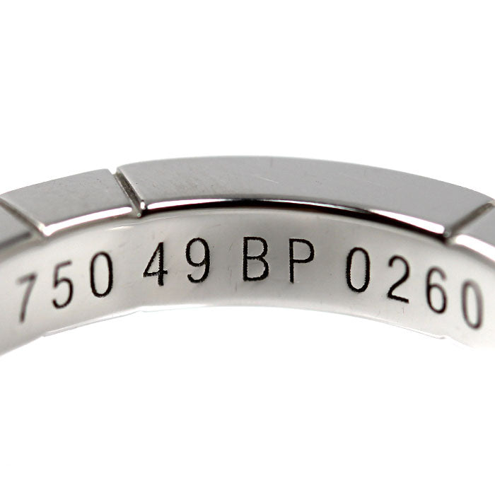 CARTIER カルティエ K18WG ホワイトゴールド ラニエール リング・指輪 9号 49 5.9g レディース【中古】