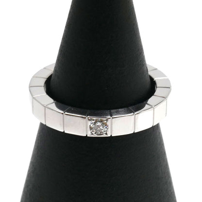 CARTIER カルティエ K18WG ホワイトゴールド ラニエール 1PD リング・指輪 ダイヤモンド 7号 47 5.6g レディース【中古】【美品】