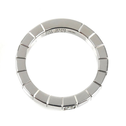 CARTIER カルティエ K18WG ホワイトゴールド ラニエール 1PD リング・指輪 ダイヤモンド 7号 47 5.6g レディース【中古】【美品】