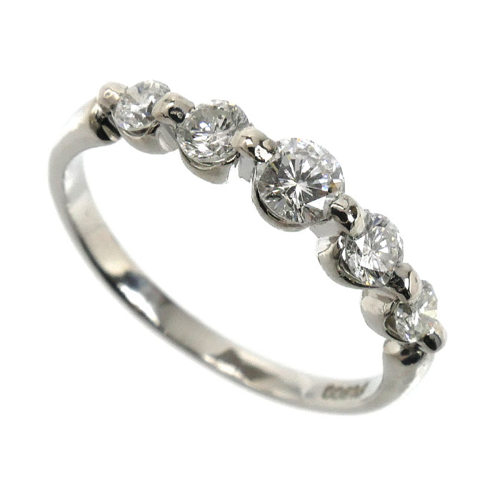 Pt900プラチナ リング・指輪 ダイヤモンド0.52ct 11号 2.7g レディース【中古】