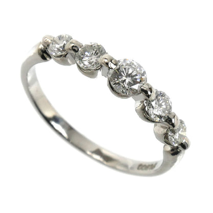 Pt900プラチナ リング・指輪 ダイヤモンド0.52ct 11号 2.7g レディース【中古】