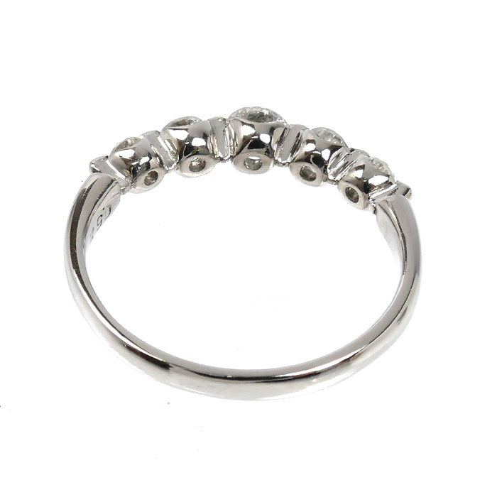 Pt900プラチナ リング・指輪 ダイヤモンド0.52ct 11号 2.7g レディース【中古】