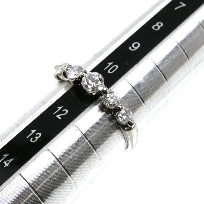 Pt900プラチナ リング・指輪 ダイヤモンド0.52ct 11号 2.7g レディース【中古】