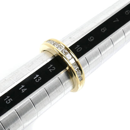 K18YG イエローゴールド リング・指輪 ダイヤモンド0.50ct 11号 4.6g レディース【中古】【美品】
