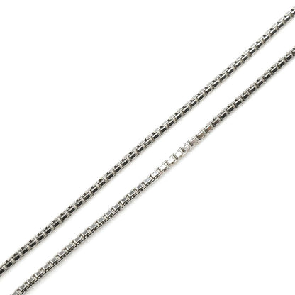 Pt850プラチナ ネックレス ベネチアン 3.7g 40cm レディース【中古】