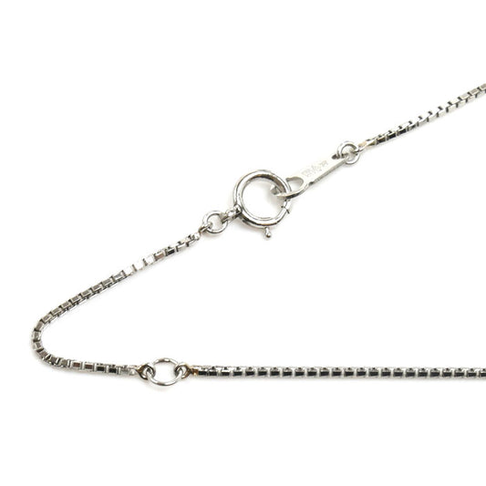 Pt850プラチナ ネックレス ベネチアン 3.8g 40cm レディース【中古】