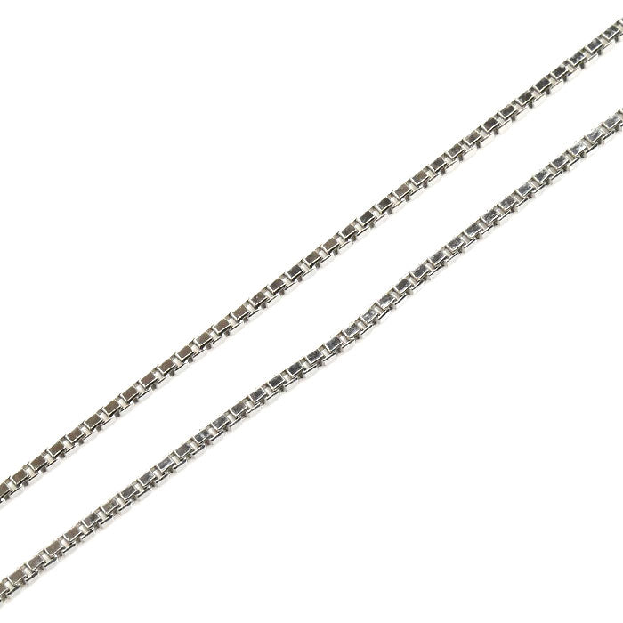 Pt850プラチナ ネックレス ベネチアン 3.8g 40cm レディース【中古】