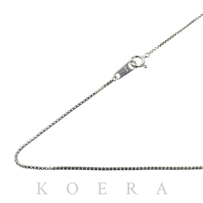 Pt850プラチナ ネックレス ベネチアン 3.7g 39.5cm レディース【中古】