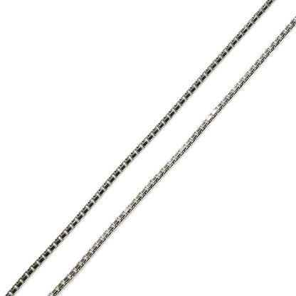 Pt850プラチナ ネックレス ベネチアン 3.7g 39.5cm レディース【中古】