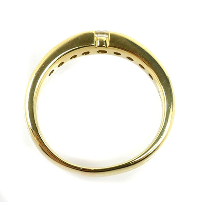 K18YG イエローゴールド リング・指輪 ダイヤモンド0.50ct 13.5号 4.9g レディース【中古】