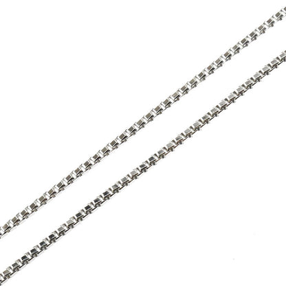 Pt850プラチナ ネックレス ベネチアン 4.0g 40cm レディース【中古】
