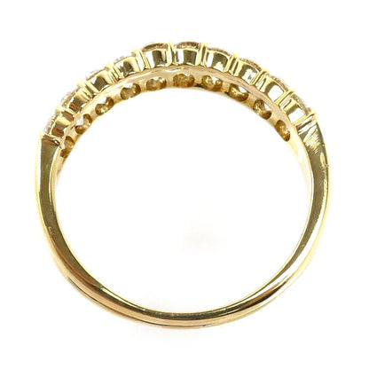 K18YG イエローゴールド リング・指輪 ダイヤモンド1.03ct 15.5号 4.0g レディース【中古】