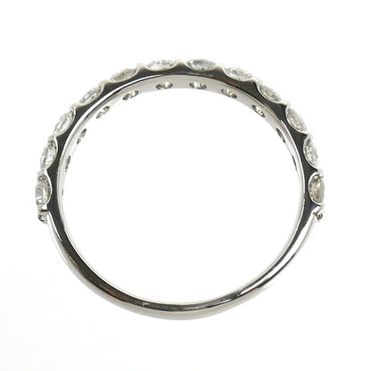Pt900プラチナ ハーフエタニティ リング・指輪 ダイヤモンド1.002ct 14号 3.1g レディース【中古】