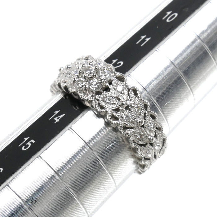 Pt900プラチナ リング・指輪 ダイヤモンド0.35ct 13号 6.0g レディース【中古】【美品】
