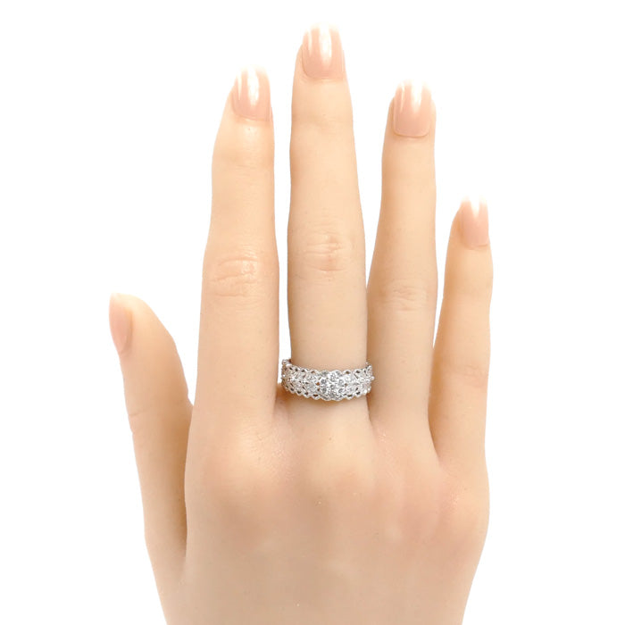Pt900プラチナ リング・指輪 ダイヤモンド0.35ct 13号 6.0g レディース【中古】【美品】