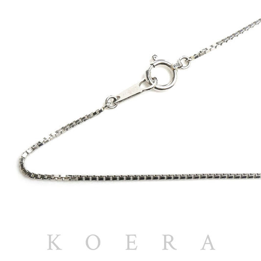 Pt850プラチナ ネックレス ベネチアン 3.7g 40cm レディース【中古】
