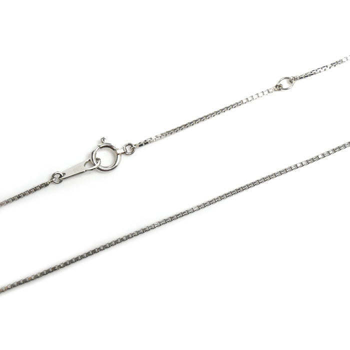 Pt850プラチナ ネックレス ベネチアン 3.7g 40cm レディース【中古】