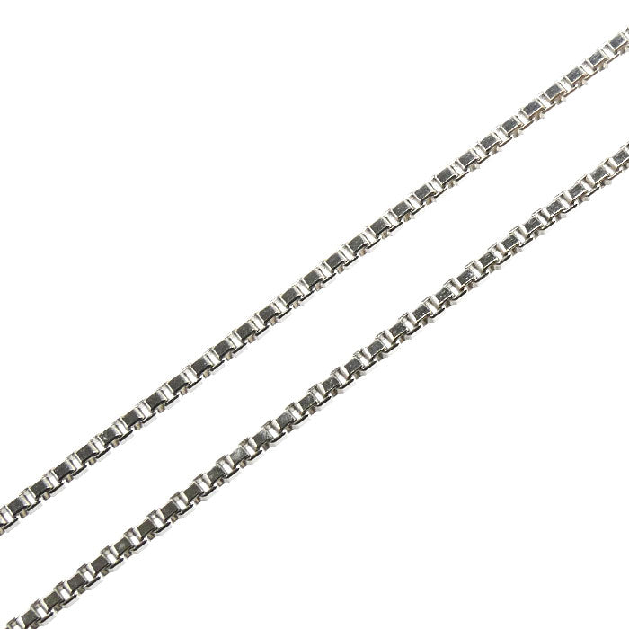 K18WG ホワイトゴールド ネックレス ベネチアン 5.8g ～70cm フリーチェーン レディース【中古】